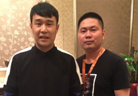 广州JJB竞技宝与明星合影